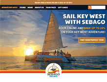 Tablet Screenshot of keywestsebago.com